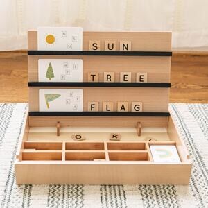 Wonder and Wise Compelling Spelling Kit - Wooden